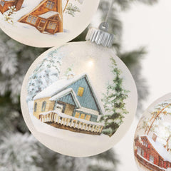 Illuminated Cabin Ornaments