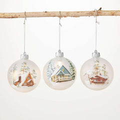 Illuminated Cabin Ornaments
