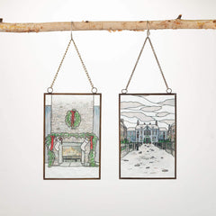 Holiday Scene Framed Ornaments