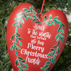 Friends Heart Gift Ornament