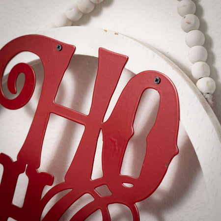 Merry Text Ornament, Set Of 2