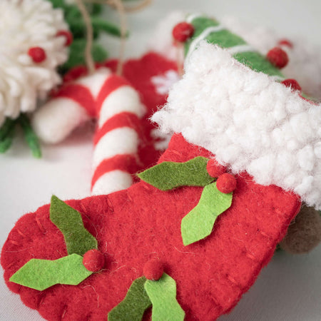 Felt Christmas Ornament Box