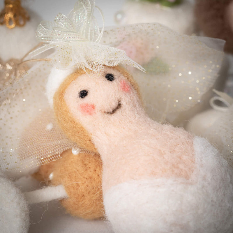 Felt Wedding Ornament Set