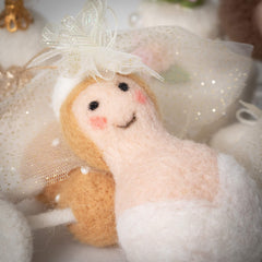 Felt Wedding Ornament Set
