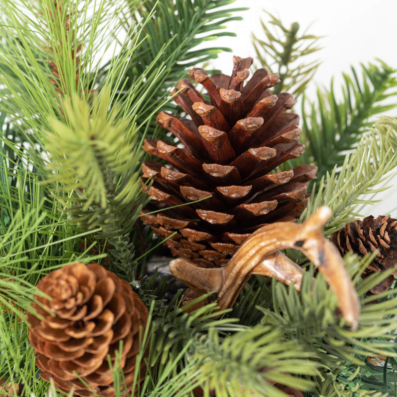 Pine Antler & Pinecone Orb