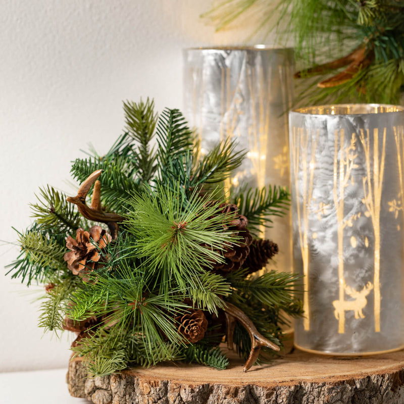 Pine Antler & Pinecone Orb