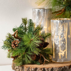 Pine Antler & Pinecone Orb