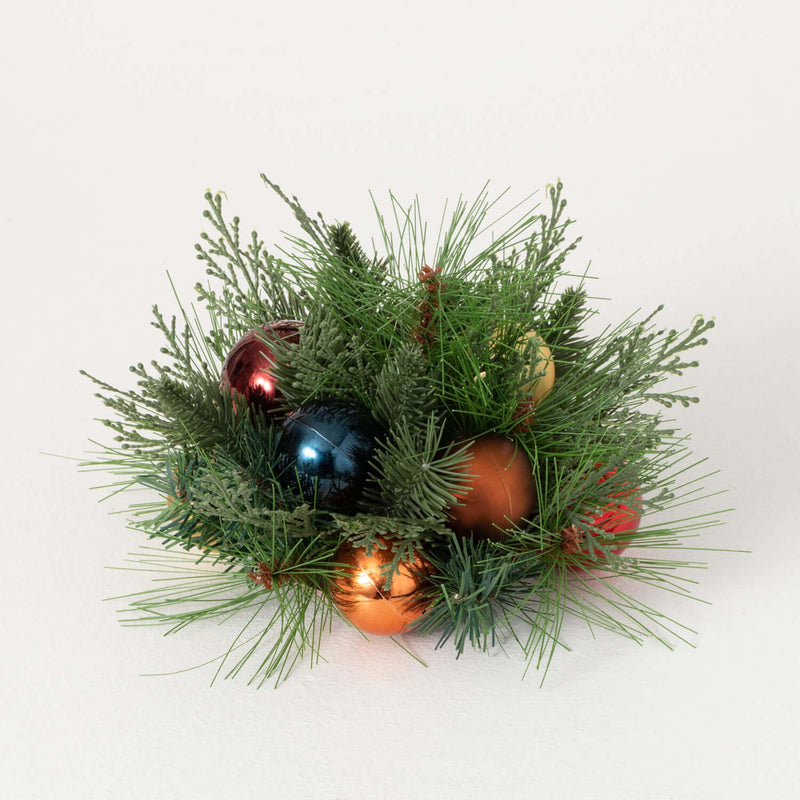 Jewel Ball Ornament Pine Orb