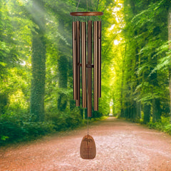 Personalize It! Sympathy Amazing Grace Chime - Large Bronze, Remembrance main image