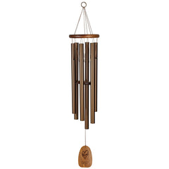 Personalize It! Mother's Day Amazing Grace Chime - Large, Bronze, Mom Heart main image