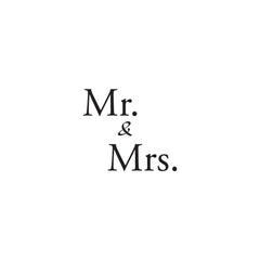 Personalize It! Mr+Mrs - Amazing Grace® Chime - Large, Silver main image