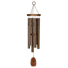 Personalize It! Mother's Day Amazing Grace Chime - Medium, Bronze, Mom Heart main image