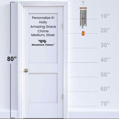 Personalize It! Holly - Amazing Grace® Chime - Medium, Silver