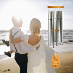 Personalize It! Wedding Chime €“ Mr+Mrs - Happily ever after main image