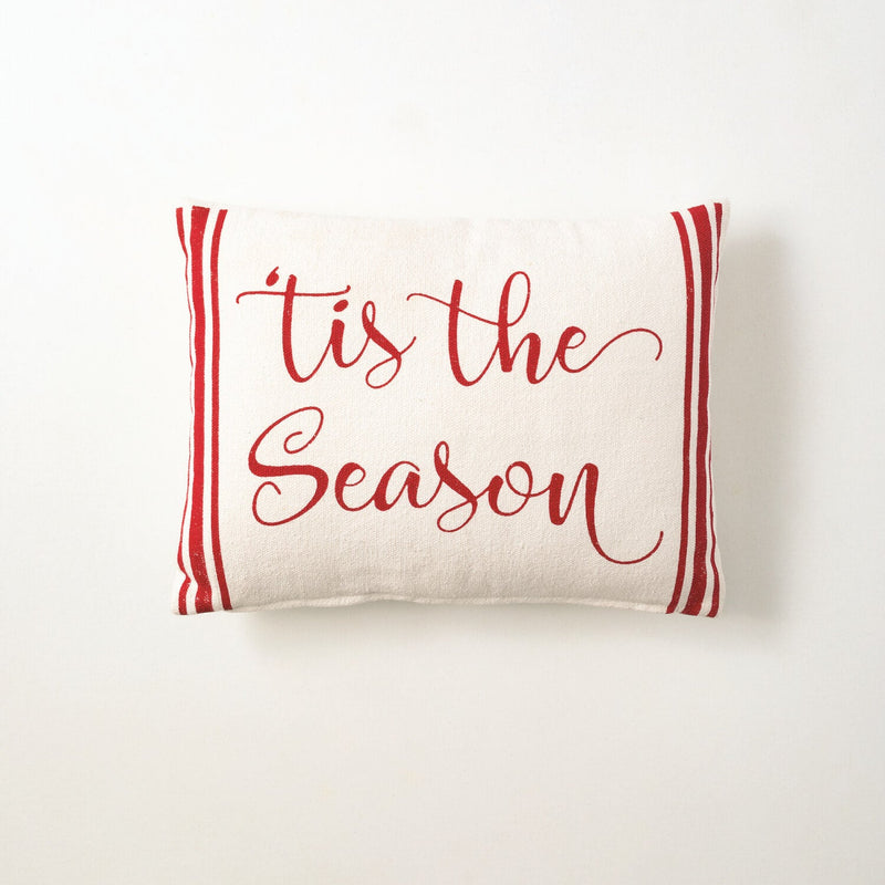 'Tis the Season Christmas Accent Pillow