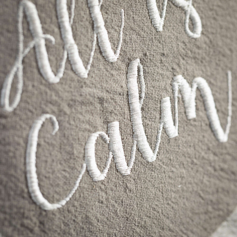 All Is Calm Accent Pillow