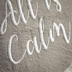 All Is Calm Accent Pillow