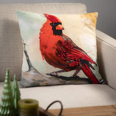 Cardinal Pillow