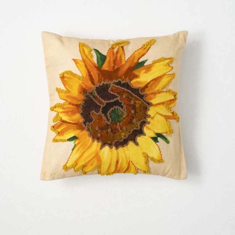 Darren Gygi Sunflower Pillow