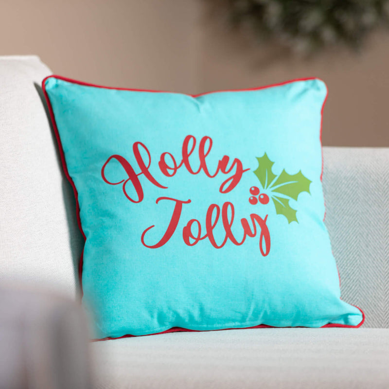 Holly Jolly Pillow