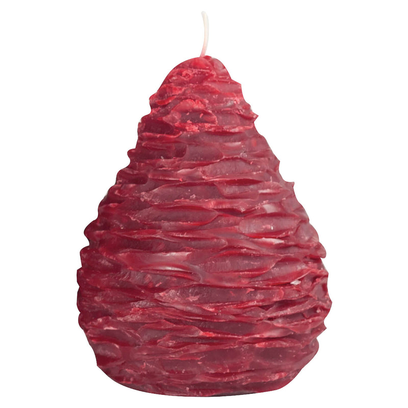 Vance Kitira Deep Red Pine Cone Fall Candle