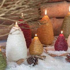 Pine Cone Candle