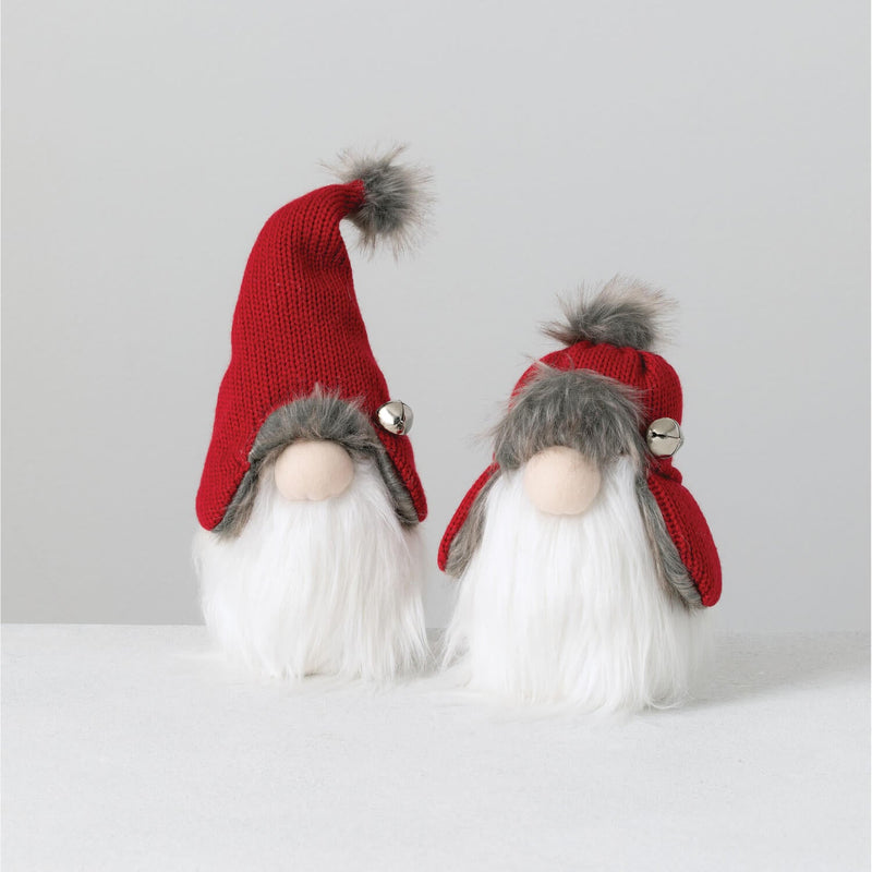Sitting Christmas Gnome Plush Set