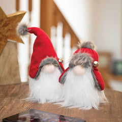 Sitting Christmas Gnome Plush Set