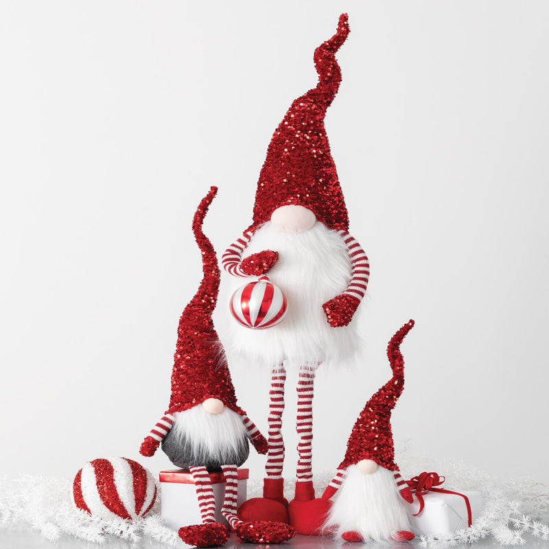 Sitting Sequin Gnome Plush