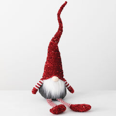 Sitting Sequin Gnome Plush