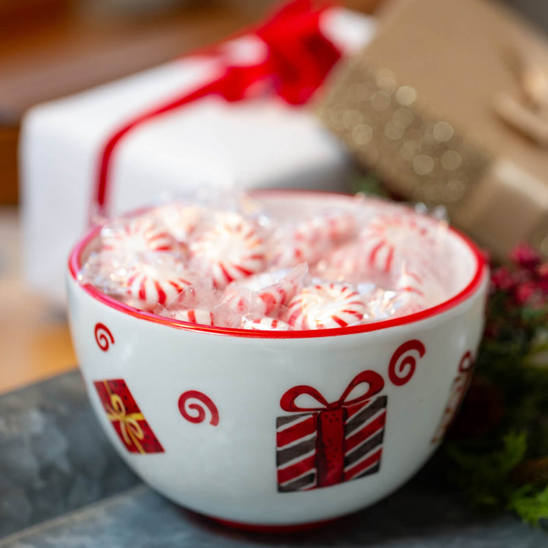 Happy Santa Snack Bowl Set