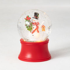 Led Snowman Snowglobe