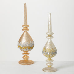 Finial Tabletop Set Of 2