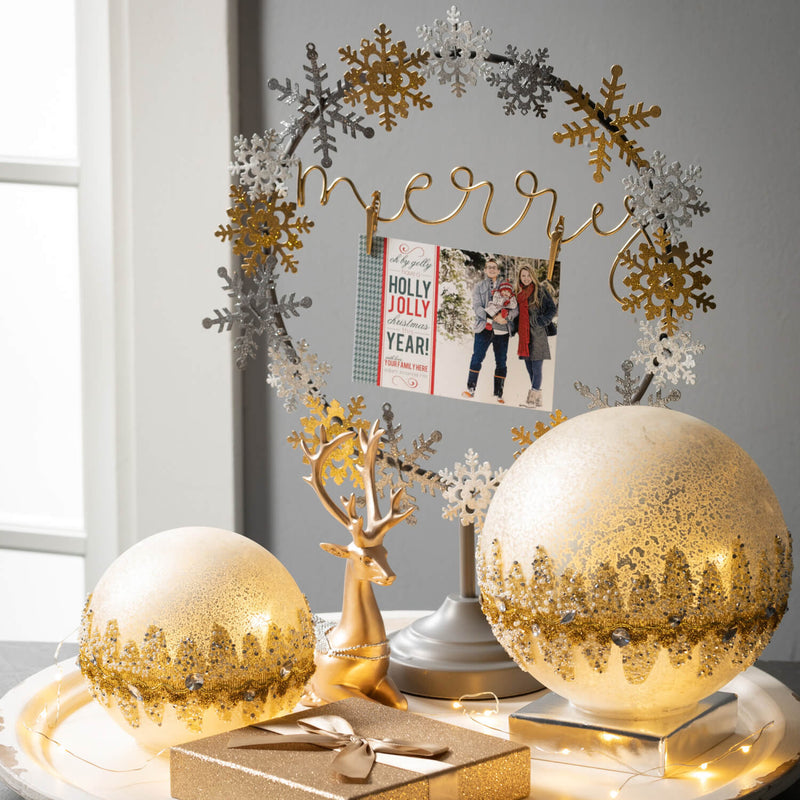 Led Vintage Sphere Set/2