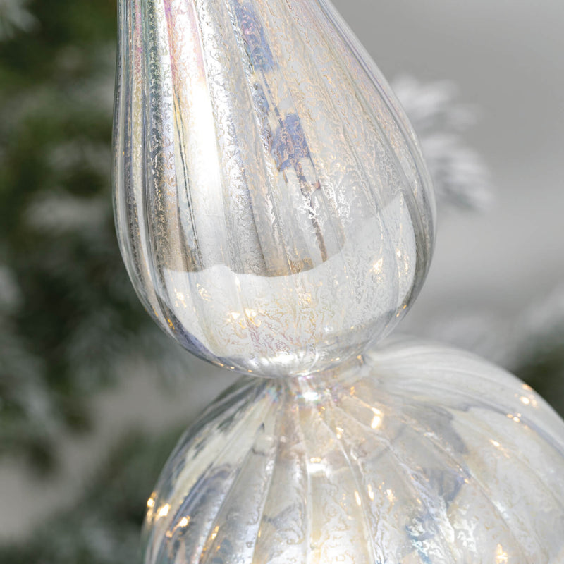 Led Glass Tabletop Finial