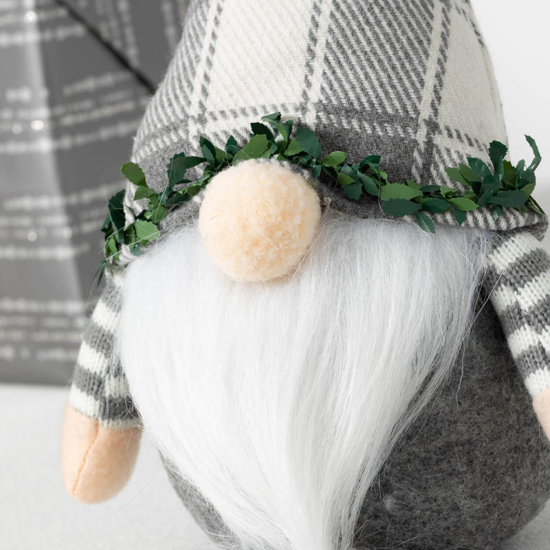 Plaid Gnome With  Myrtle