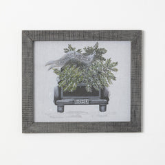 Truck Tree Wall Decor