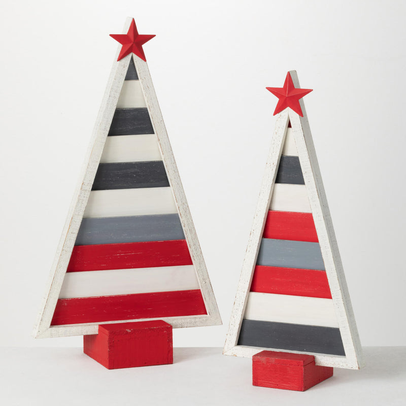 Wooden Card Holder Tree Set/2