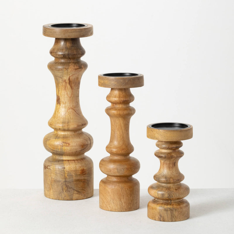 Pillar Candleholder Set/3