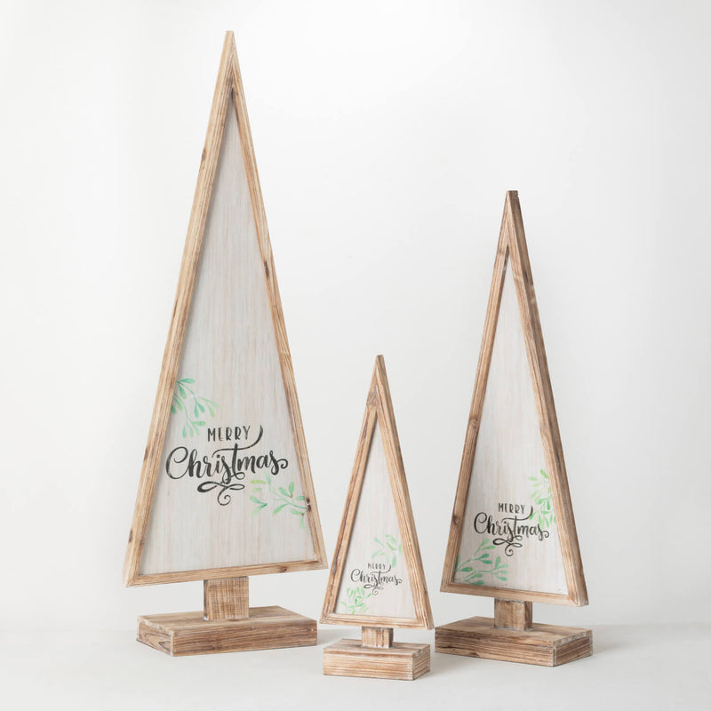 Merry Christmas Trees Set/3