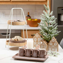 Neutral Village-Scene Platter