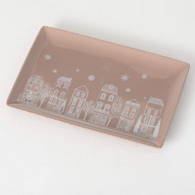 Neutral Village-Scene Platter