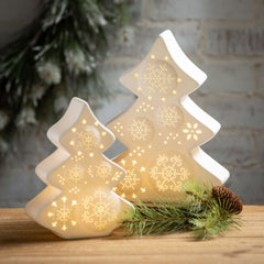 Led Ceramic Trees With Timers