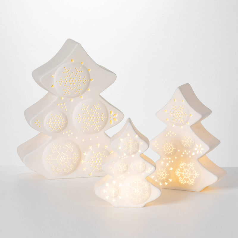 Led Ceramic Trees With Timers