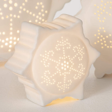 Illuminated Snowflake & Timer