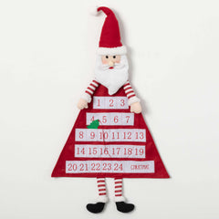 Fabric Santa Advent Calendar