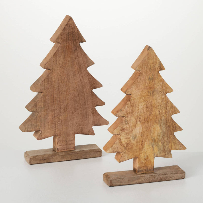 Mango Wood Large Tree Accents