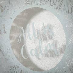 Framed Frosted Wreath Wall Art