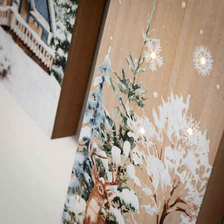 Led Winter Wall Decor Set