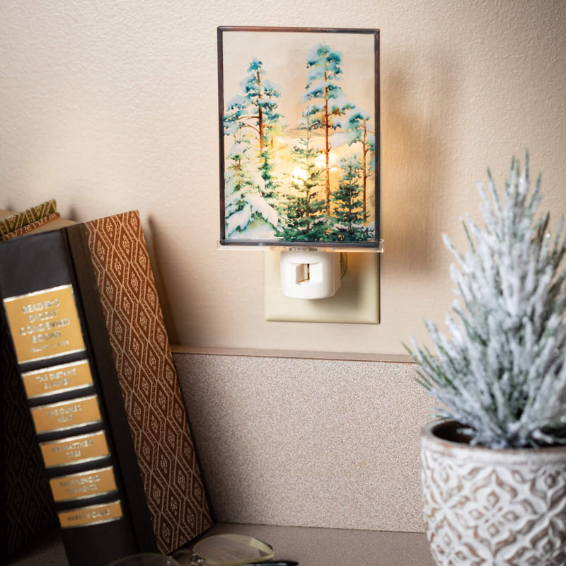 Winter Tree Scene Nightlight